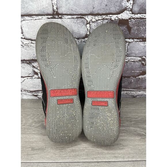 Sperry Top-Sider Searacer Plus GripX3 Black Red Synthetic Shoes Women 8M US/39EU - Picture 7 of 16